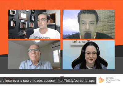 Parceria foi lançada no dia 18 de março com representantes da Digital Innovation One e do Centro Paula Souza I Foto: Divulgação