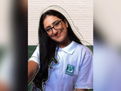 A estudante Melissa de Almeida Pollitti é aluna do terceiro ano do Ensino Médio da Etec Professor Basilides de Godoy | Foto: Divulgação