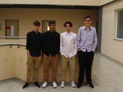 Henrique Eulálio, Eduardo Longhi, Adriano Carvalho e Arthur Minoti foram premiados pela 3M | Foto: Divulgação