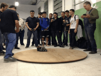 Batalhas de Robô Sumô serão uma das atrações oferecidas pelo Centro Paula Souza durante o evento | Foto: Divulgação