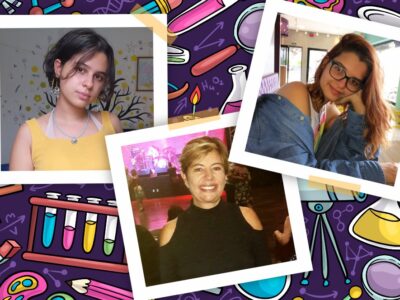 Professora e alunas do Centro Paula Souza compartilham suas vivências no meio científico | Foto: Divulgação