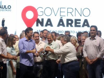 Governador anunciou as obras na Fatec São José do Rio Preto durante o Governo na Área l Foto: Secom