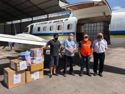 Amapá foi um dos estados beneficiados com doações do projeto “Ajudar sempre sem fronteiras” l Foto: Divulgação