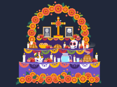 Mexicanos acreditam que, com o ritual, as almas retornam para o mundo dos vivos e participam de festas | Foto: Freepik