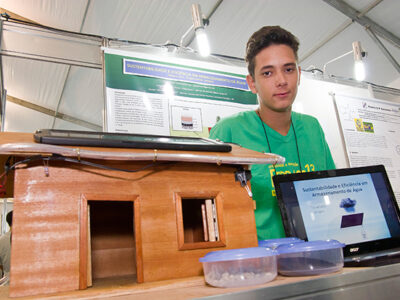 José Porto Puccini desenvolveu um sistema que está em uso na Etec de Cachoeira Paulista - Foto: Gastão Guedes