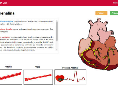 Simulador mostra mudanças no coração após o uso de diferentes fármacos - Foto: Reprodução