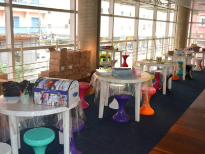 A exposição reúne 19 réplicas de Cândido Portinari no mezanino do edifício do Centro Paula Souza - Foto: Gleison Melo