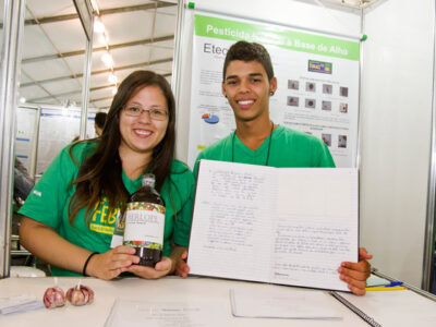 Produto natural foi apresentado pelos jovens na Febrace, em 2015 - Foto: Divulgação