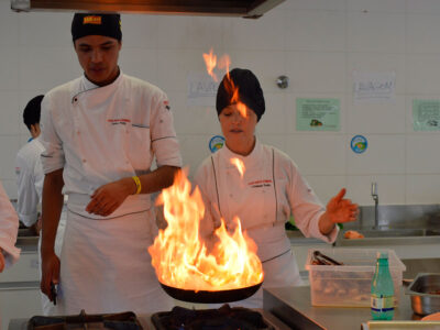 Alunos participaram da Semana Mesa São Paulo no grupo de apoio do evento - Foto: Juliane Freitas