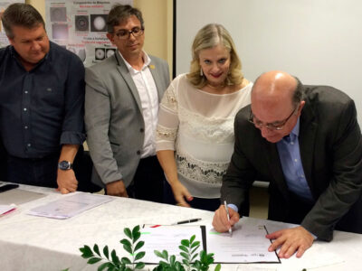 Acordo assinado prevê ações de transferência tecnológica na área agrícola - Foto: Divulgação