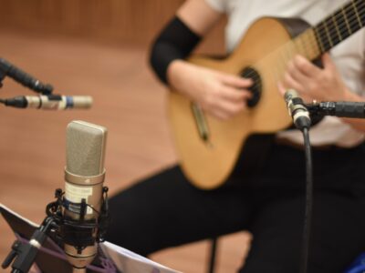 A produção dos fonogramas pelos estudantes ocorrerá dentro da disciplina de técnicas de gravação l Foto: Lucas Meneguette