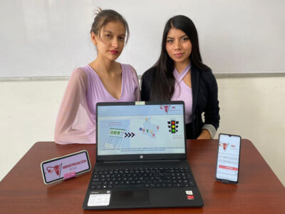 Alunas da Colômbia criaram site para ajudar agentes públicos a otimizarem distribuição de produtos de higiene menstrual l Foto: Divulgação