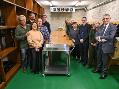 Investimento do Governo do Estado em equipamentos para processamento da uva foi de cerca de R$ 7,5 milhões l Foto: Roberto Sungi