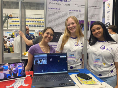 Ao todo, seis projetos de Etecs participaram da mostra presencial, que ocorreu entre terça e quinta-feira (24 e 26) l Colégio Dante Alighieri