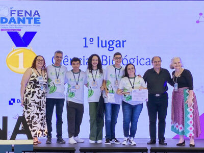 Desenvolvido por estudantes Etec de Ribeirão Pires, projeto RecolheAI foi primeiro lugar na categoria Ciências Biológicas l Foto: Divulgação