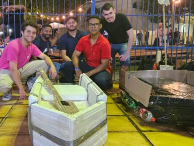 Estudantes de Edificações da Etec terminaram em terceiro e quinto lugares | Foto: Divulgação