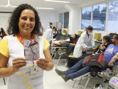 Etec de Barueri mobilizou mais de 100 doadores durante campanha em parceria com a Fundação Pró-sangue | Foto: Divulgação