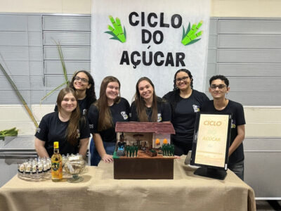 Um dos projetos de destaque foi Ciclo do Açúcar, de Cauã, Emanuelli, Gabriella, Giulia, Letícia e Manuela | Foto: Divulgação