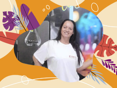 Junto com as formações, vieram as promoções e o reconhecimento como melhor aluna da turma, em 2023 | Arte: Divulgação