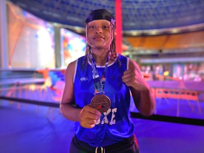 Grace Kelly cursou Etec de Esportes e hoje se dedica à Fatec Esportes, enquanto treina para o próximo campeonato de boxe | Foto: Divulgação