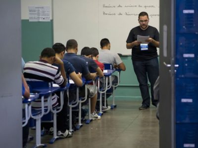 Vestibulinho ofereceu vagas para acesso ao segundo módulo do Técnico e para a segunda série do Ensino Médio l Foto: Gastão Guedes