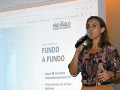 Coordenadora da Secretaria de Desenvolvimento Social do Estado, Simone Malandrino participou do evento l Foto: Roberto Sungi