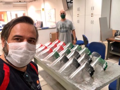 A Etec Bento Quirino, de Campinas, está entre as unidades que buscam doações para fabricação de máscaras protetoras l Foto: Divulgação