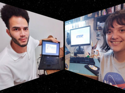 Jheimis e Luiza integram grupo que conquistou segundo lugar no Nasa Space Apps Covid-19 Challenge | Foto: Divulgação
