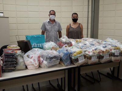 Fatec Americana arrecadou cestas básicas e alimentos para o Fundo de Solidariedade do município I Foto: Divulgaçãoc