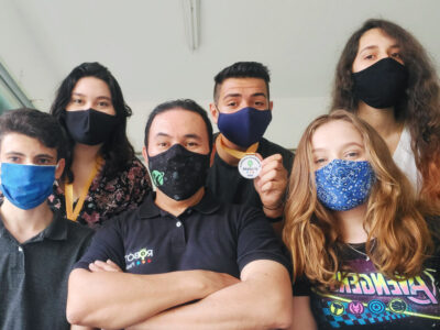 Equipe da Etec de São José dos Campos vencedora da última edição do Hackathon Acadêmico | Foto: Divulgação
