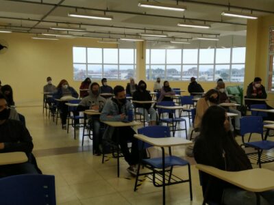 Fatec Guarulhos, localizada na Região Metropolitana, realizou atividades em sala de aula com os alunos | Foto: Divulgação