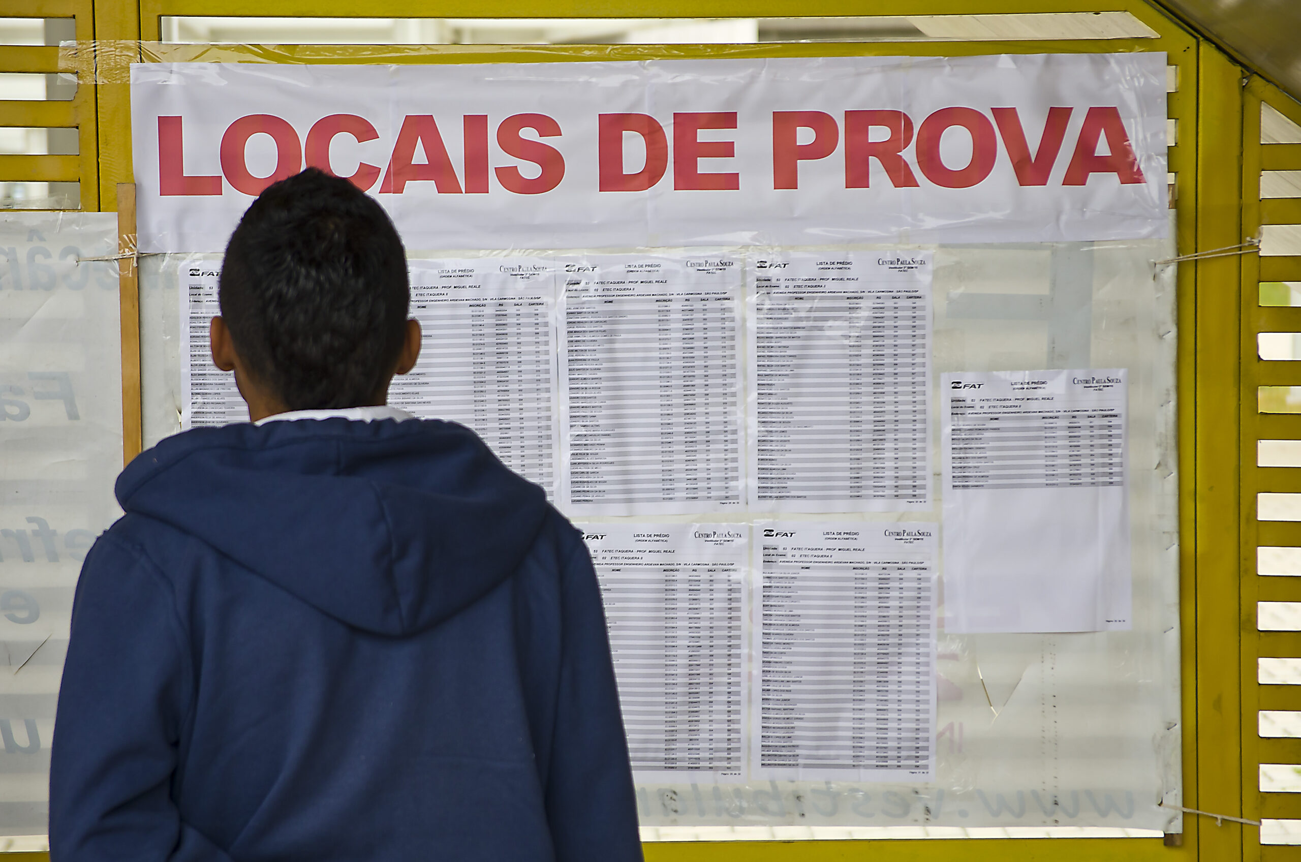 Mais de 96 mil candidatos farão os exames para concorrer a uma das vagas oferecidas pelo CPS | Foto: Gastão Guedes