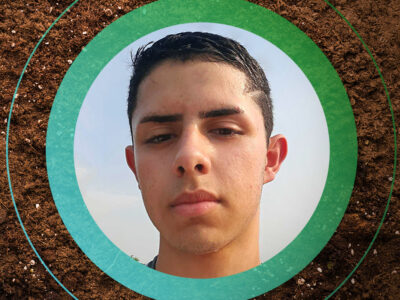 Luiz Felipe, de 16 anos, pesquisou impactos dos agrotóxicos no solo | Foto: Divulgação