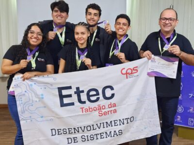 Disputando com jovens de escolas públicas e privadas de todo o País, Etec conquistou o primeiro lugar com o Journey Care l Foto: Divulgação