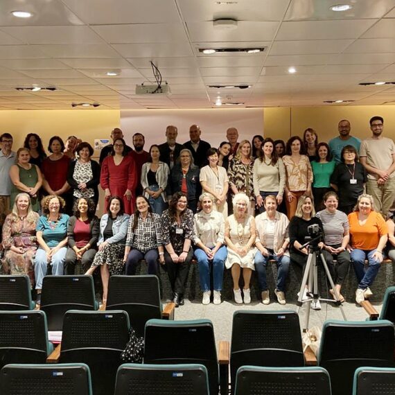 Participantes do Encontro de Memórias e História da Educação Profissional durante o primeiro dia de atividades do evento | Foto: Divulgação