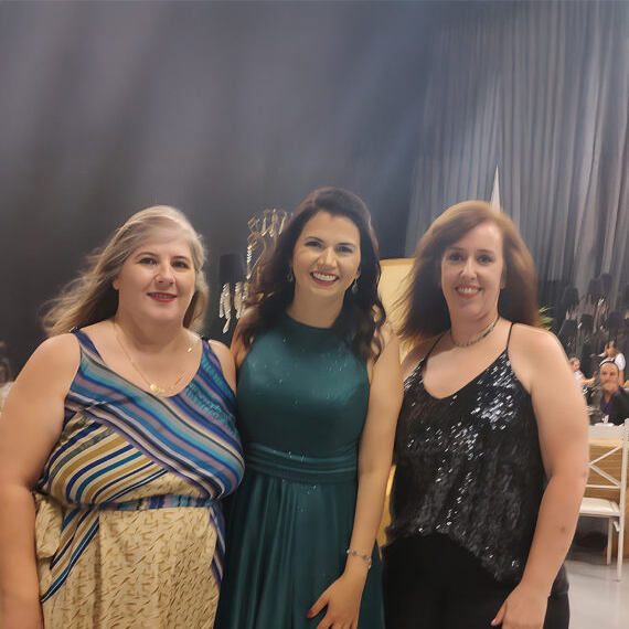 As mulheres que lideram as Etecs e Fatec de Franca: Rita Vitoriano, Érica Araújo e Maria de Fátima Zeni l Foto: Divulgação