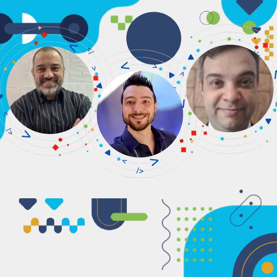 A partir da esquerda: Alberto Ciarcia Júnior, Ronan Adriel Zenatti e Alessandro Wingerter se destacaram entre instrutores l Foto: Divulgação