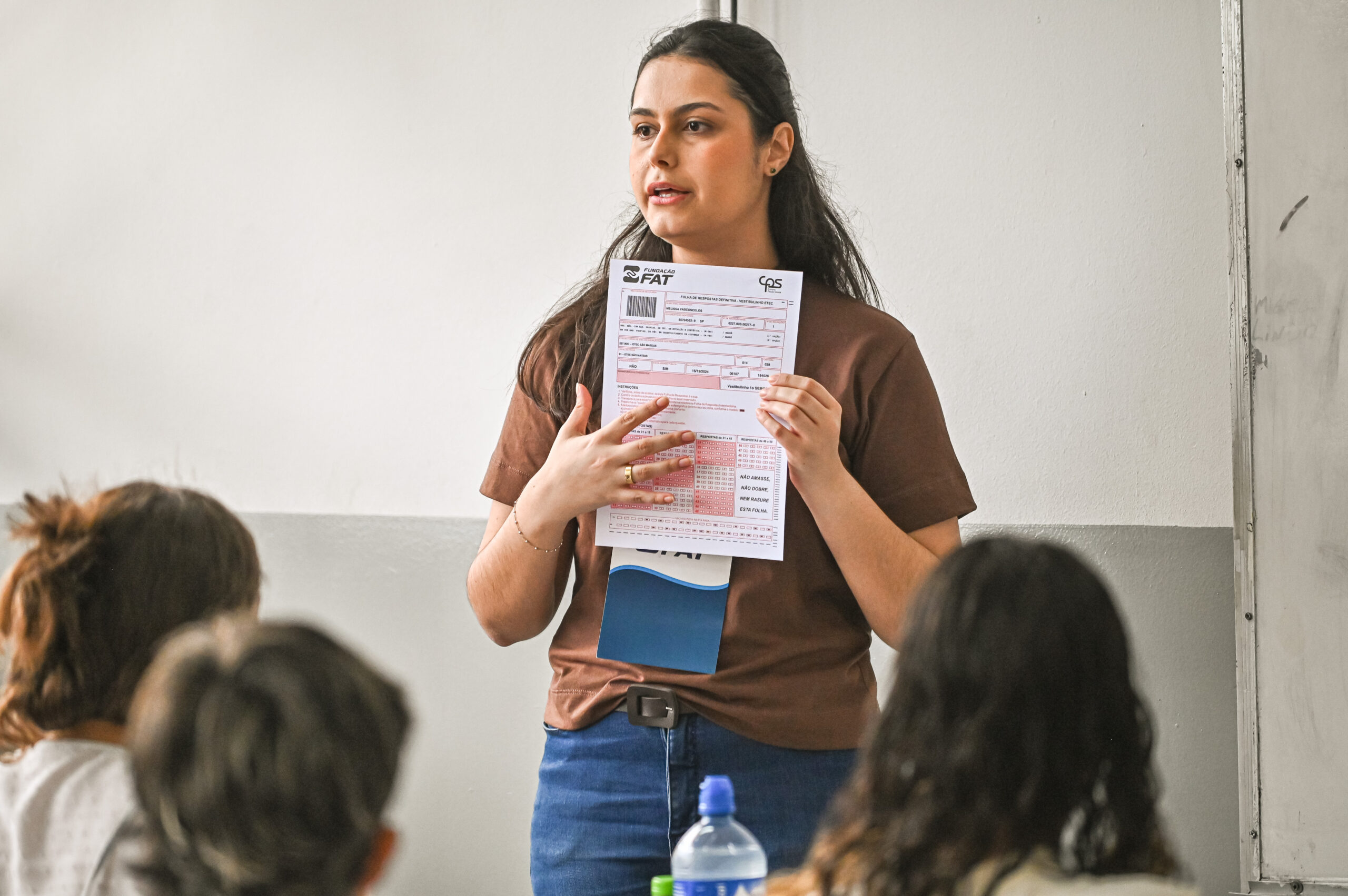 Gabaritos oficiais serão publicados a partir das 15 horas do dia 3 de dezembro, no site do Vestibulinho | Foto? Roberto Sungi