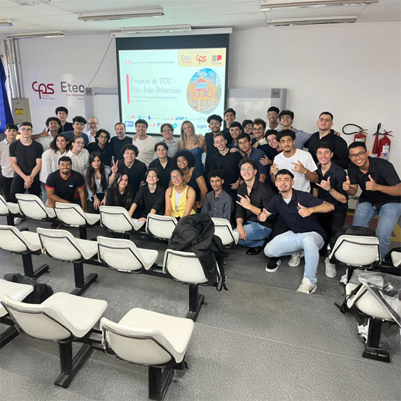 Estudantes das Etecs conquistaram vagas no ensino superior público do Estado de São Paulo por meio do Provão Paulista Seriado | Foto: Divulgação