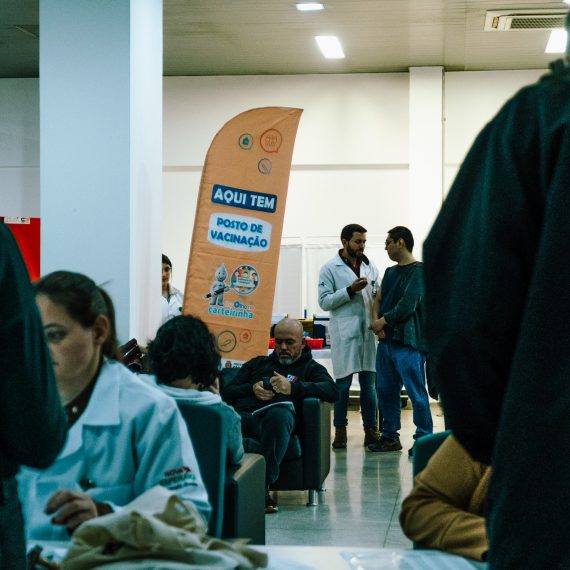 A vacinação contra Influenza é parte do calendário semestral do CPS | Foto: Matheus Avelar