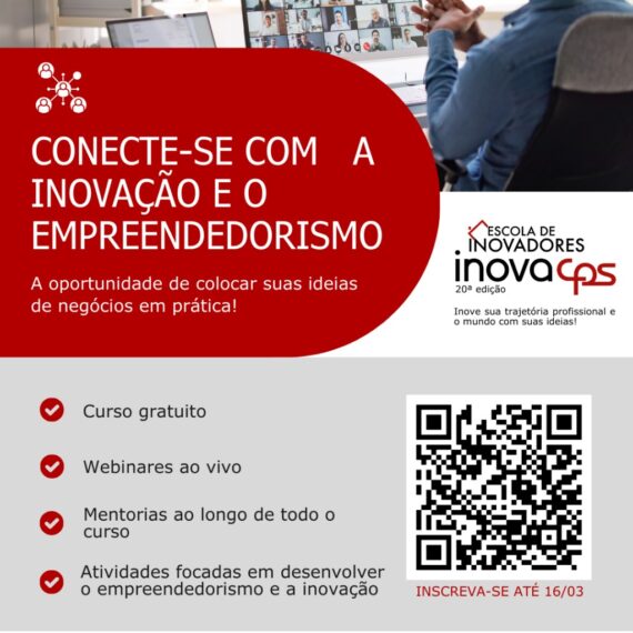 Conecte-se com a inovação e o empreendedorismo.