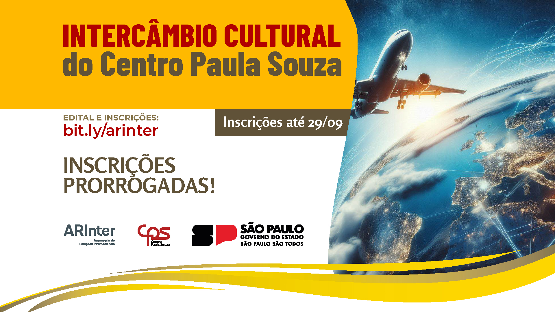 Inscreva-se no “Intercâmbio Cutural 2024” do Centro Paula Souza