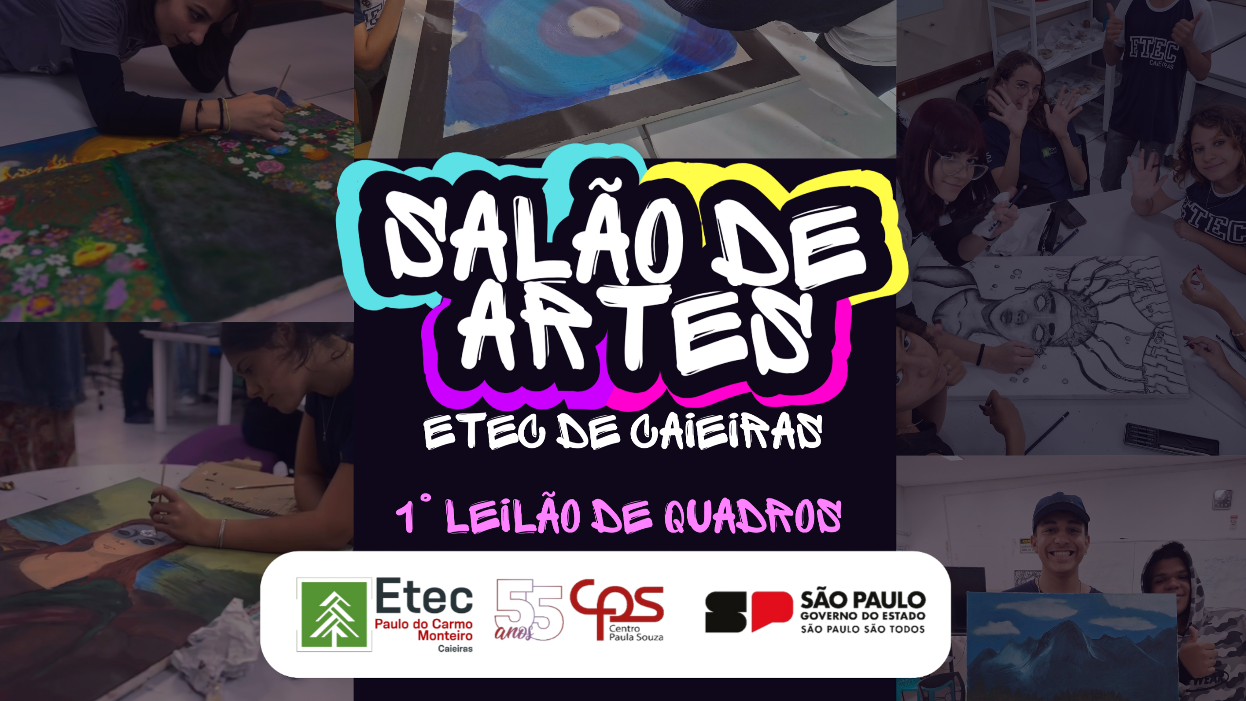 Salão de Artes da Etec Paulo do Carmo Monteiro