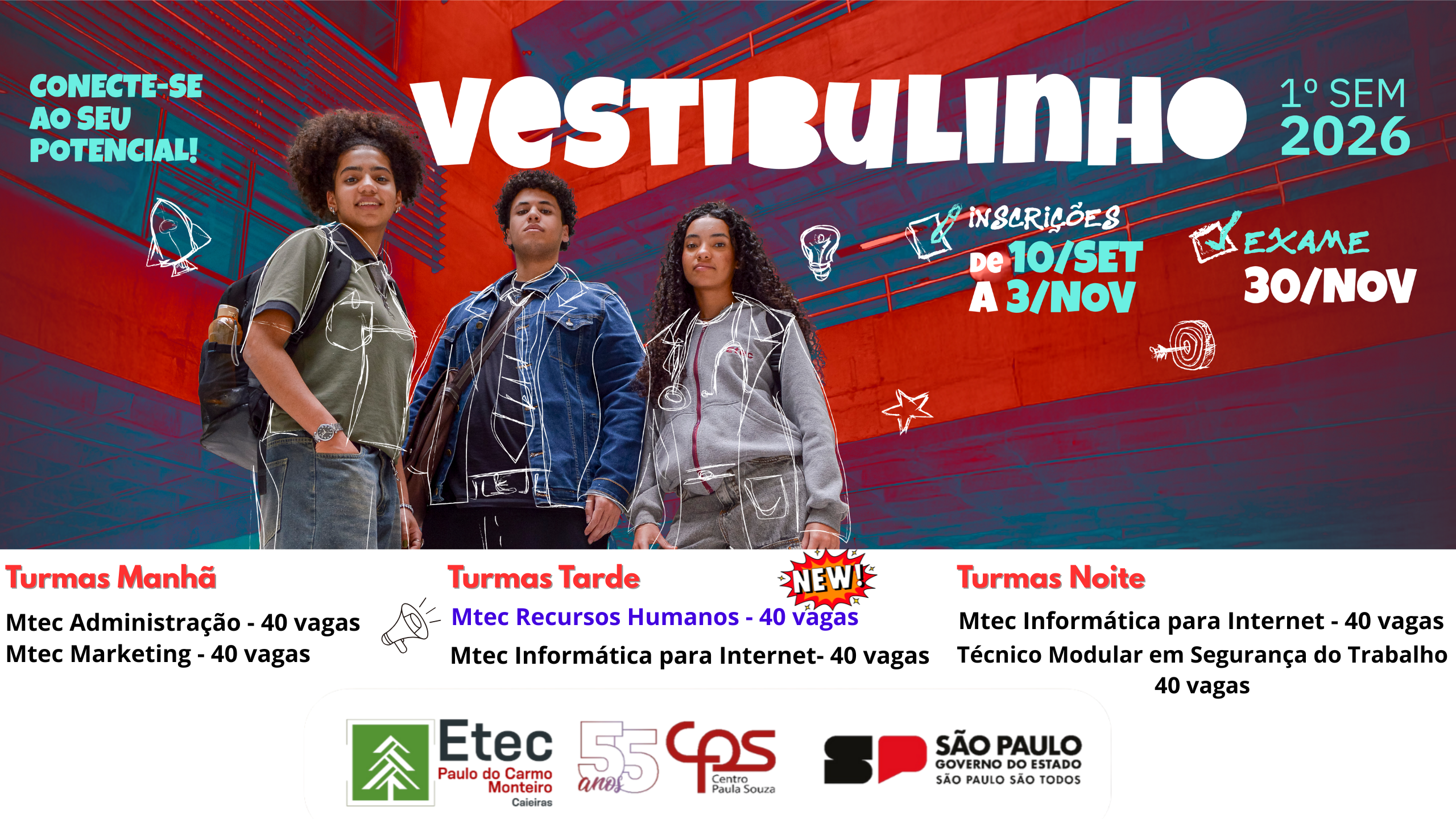 Vestibulinho Etec Caieiras