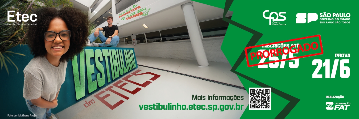 Vestibulinho prorrogado