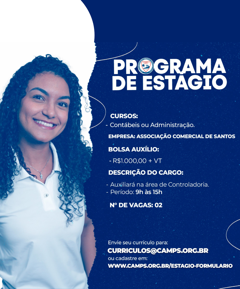 Programa de Estágio para Cursos de Contábeis ou Administração