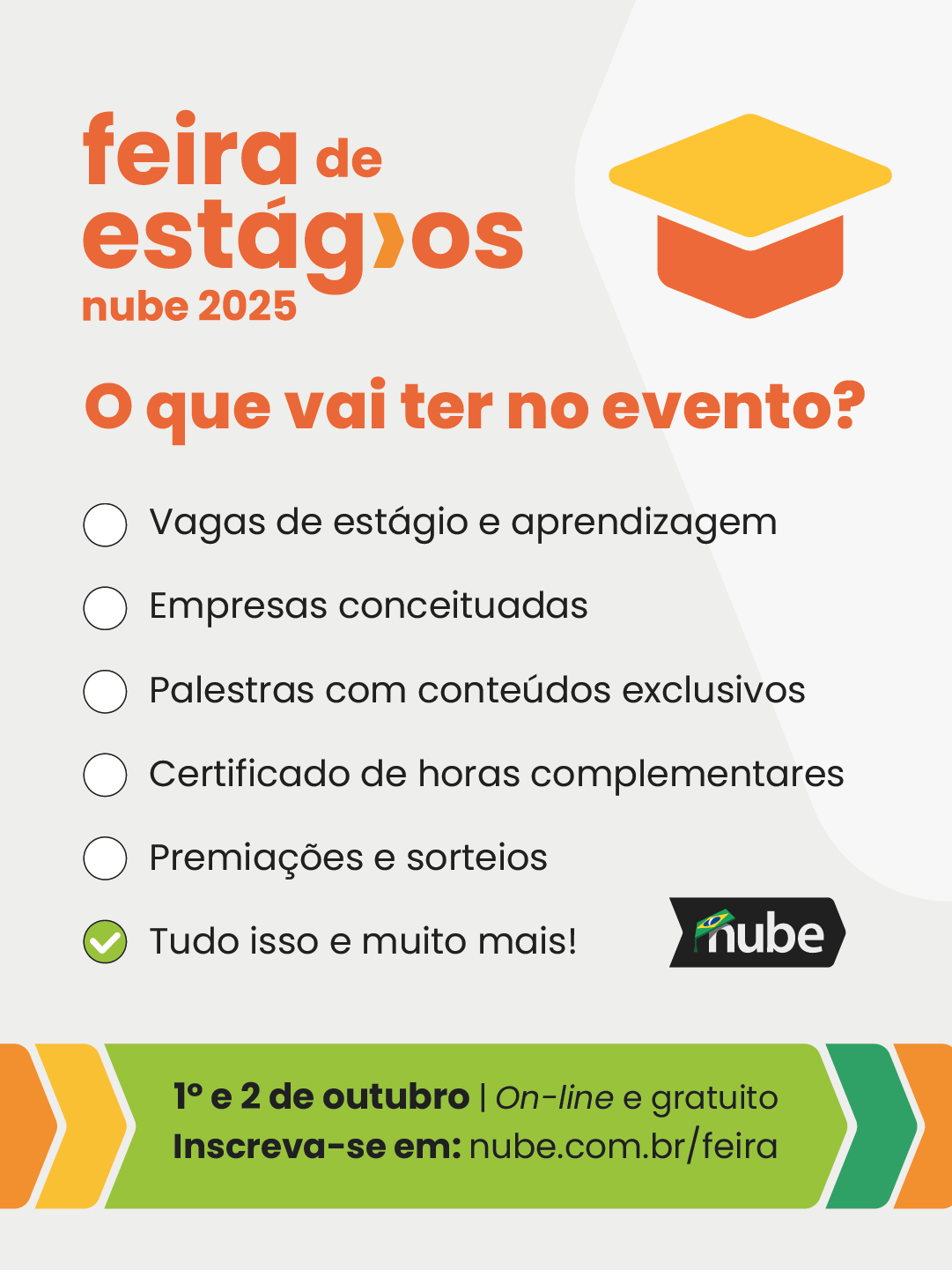 Feira de Estágios NUBE 2025