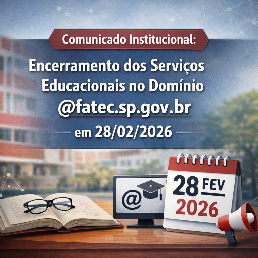 Encerramento dos Serviços no Domínio @fatec.sp.gov.br