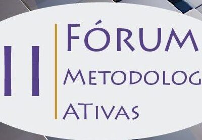 logotipo do terceiro fórum de metodologias ativas, que será em 13 de maio de 2020 e as submissões serão em fevereiro de 2020