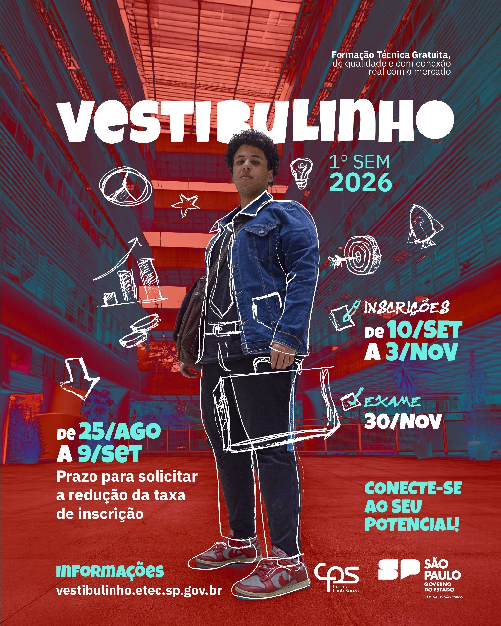 Vestibulinho 1º semestre de 2026
